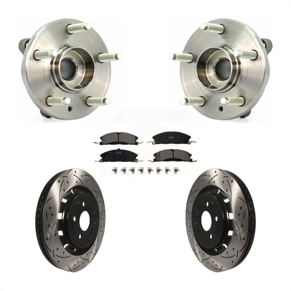 Transit Auto KBB-103306 Wheel Bearing and Hub Assembly for 2012-2019 Ford Taurus, Lincoln MKS, Lincoln MKT & more - Front product image