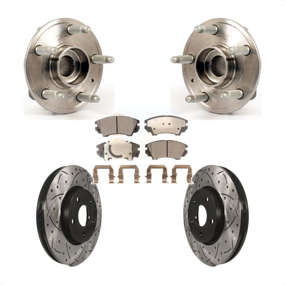 Transit Auto KBB-103309 Wheel Bearing and Hub Assembly for 2010-2015 Chevrolet Camaro - Front product image
