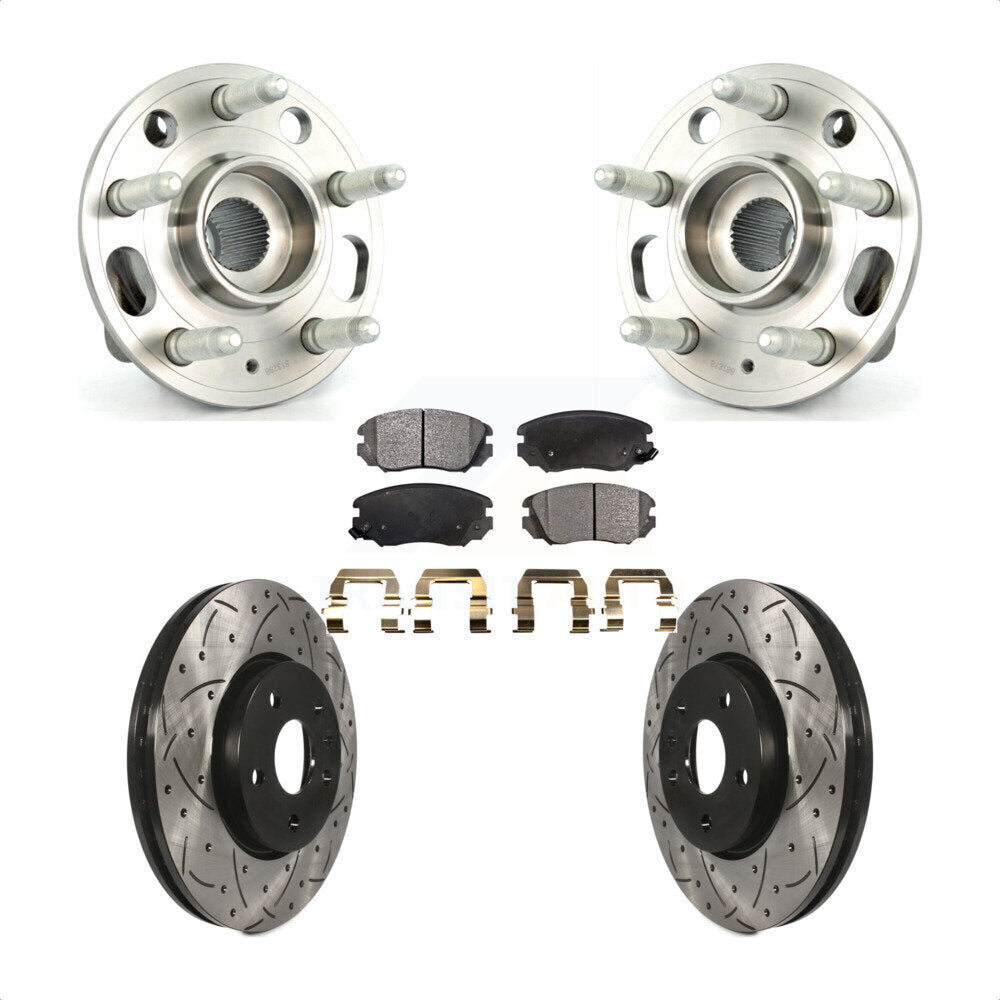 Transit Auto KBB-103316 Wheel Bearing and Hub Assembly for 2010-2020 GMC Terrain, Chevrolet Malibu Limited, Chevrolet Impala & more - Front product image