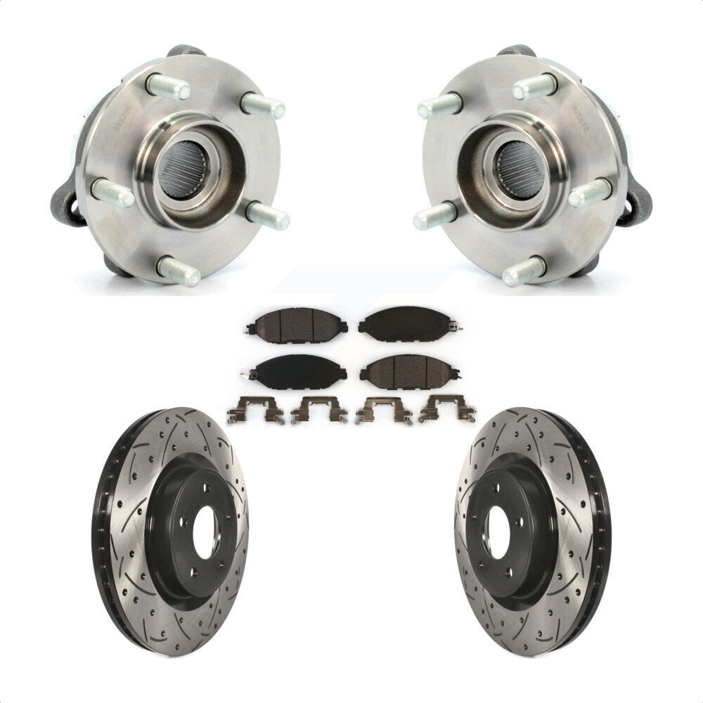 Transit Auto KBB-103323 Wheel Bearing and Hub Assembly for 2013-2020 Nissan Murano, INFINITI QX60, INFINITI JX35 & more - Front product image