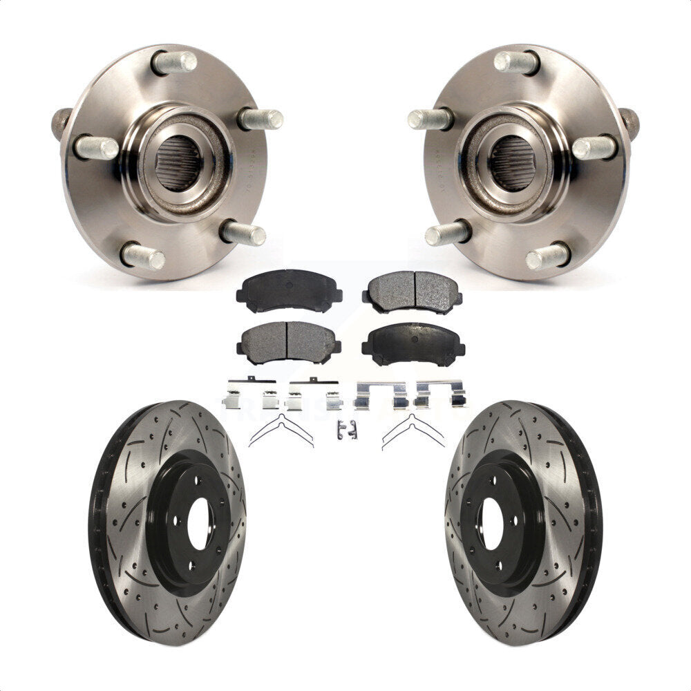 Transit Auto KBB-103327 Wheel Bearing and Hub Assembly for 2007-2012 Nissan Sentra - Front product image