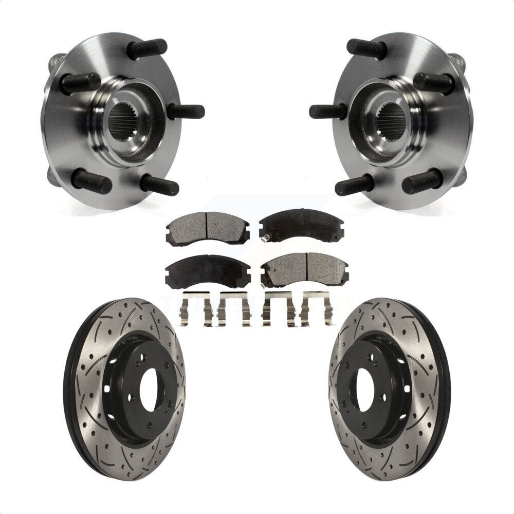 Transit Auto KBB-103329 Wheel Bearing and Hub Assembly for 2010-2011 Mitsubishi Lancer - Front product image