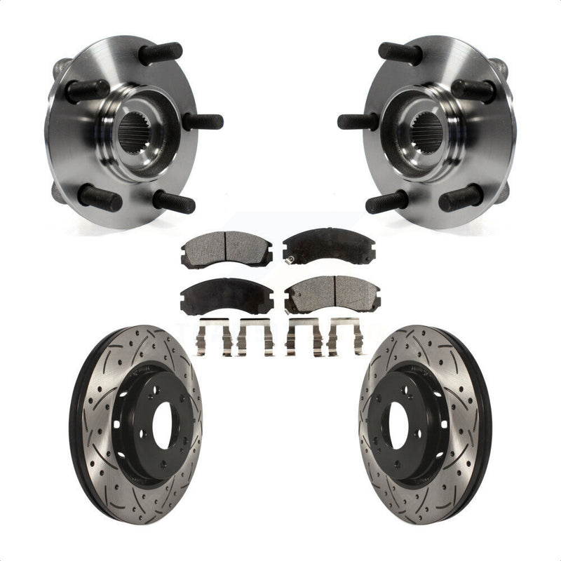 Transit Auto KBB-103329 Wheel Bearing and Hub Assembly for 2010-2011 Mitsubishi Lancer - Front product image