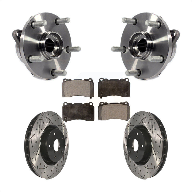 Transit Auto KBB-103330 Wheel Bearing and Hub Assembly for 2005-2017 Subaru Impreza, Subaru WRX STI - Front product image