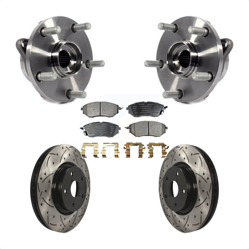 Transit Auto KBB-103331 Wheel Bearing and Hub Assembly for 2006-2021 Subaru Legacy, Subaru Outback, Subaru WRX & more - Front product image