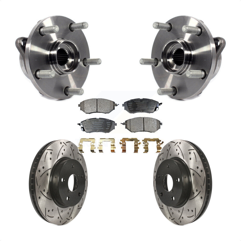 Transit Auto KBB-103332 Wheel Bearing and Hub Assembly for 2015 Subaru Legacy - Front product image