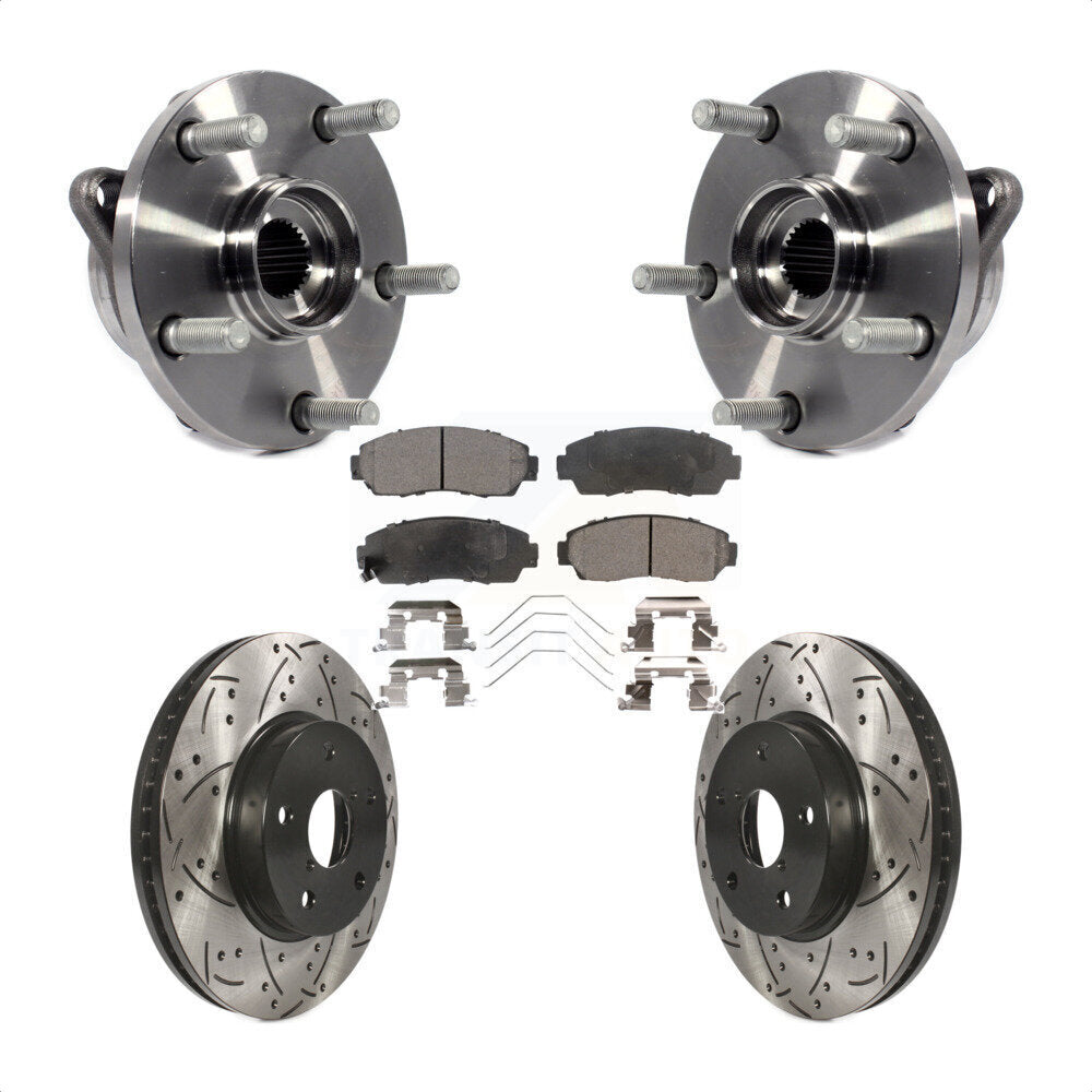 Transit Auto KBB-103333 Wheel Bearing and Hub Assembly for 2016-2019 Subaru Legacy - Front product image