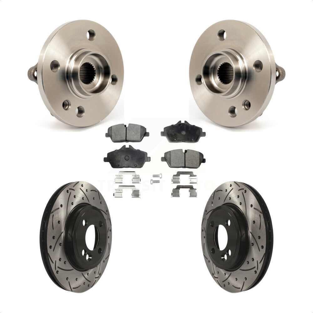 Transit Auto KBB-103337 Wheel Bearing and Hub Assembly for 2007-2015 Mini Cooper - Front product image