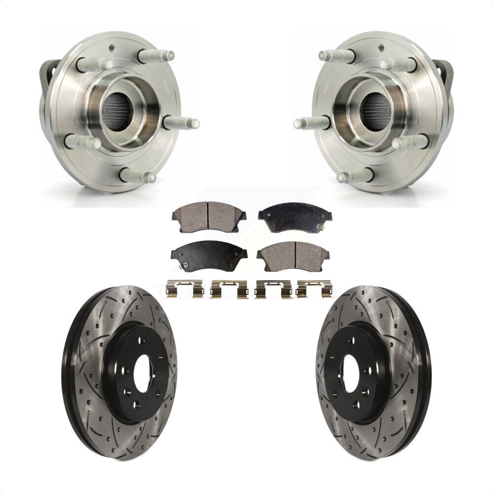 Transit Auto KBB-103341 Wheel Bearing and Hub Assembly for 2014-2015 Chevrolet Cruze - Front product image