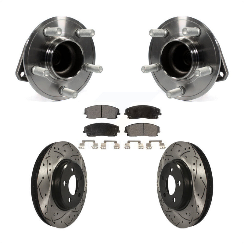 Transit Auto KBB-103345 Wheel Bearing and Hub Assembly for 2012-2023 Chrysler 300, Dodge Challenger, Dodge Charger - Front product image