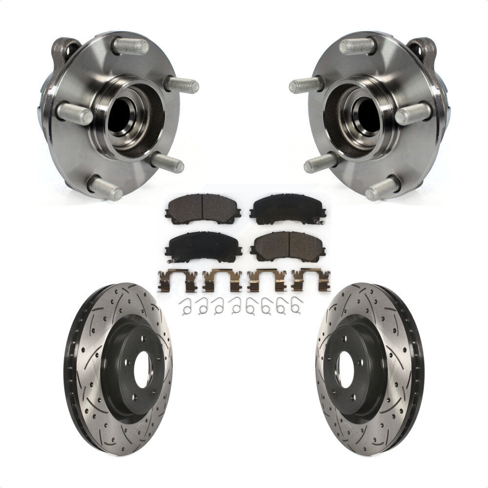 Transit Auto KBB-103354 Wheel Bearing and Hub Assembly for 2014-2023 INFINITI Q60, INFINITI QX50, INFINITI Q50 - Front product image