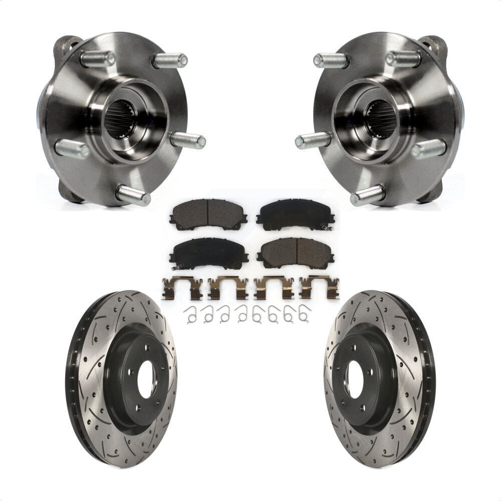 Transit Auto KBB-103357 Wheel Bearing and Hub Assembly for 2014-2023 INFINITI Q60, INFINITI QX50, INFINITI Q50 - Front product image