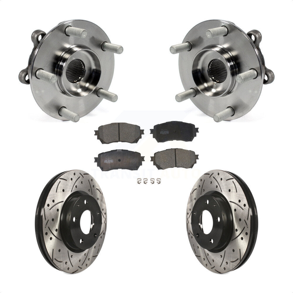 Transit Auto KBB-103364 Wheel Bearing and Hub Assembly for 2014-2018 Mazda 6 - Front product image