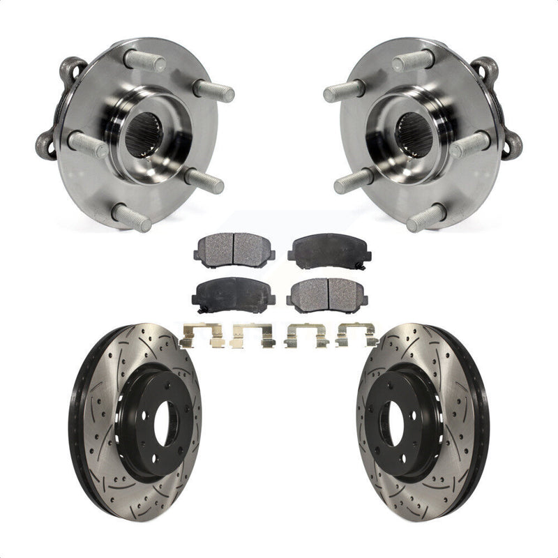 Transit Auto KBB-103365 Wheel Bearing and Hub Assembly for 2016-2023 Mazda CX-5 - Front product image