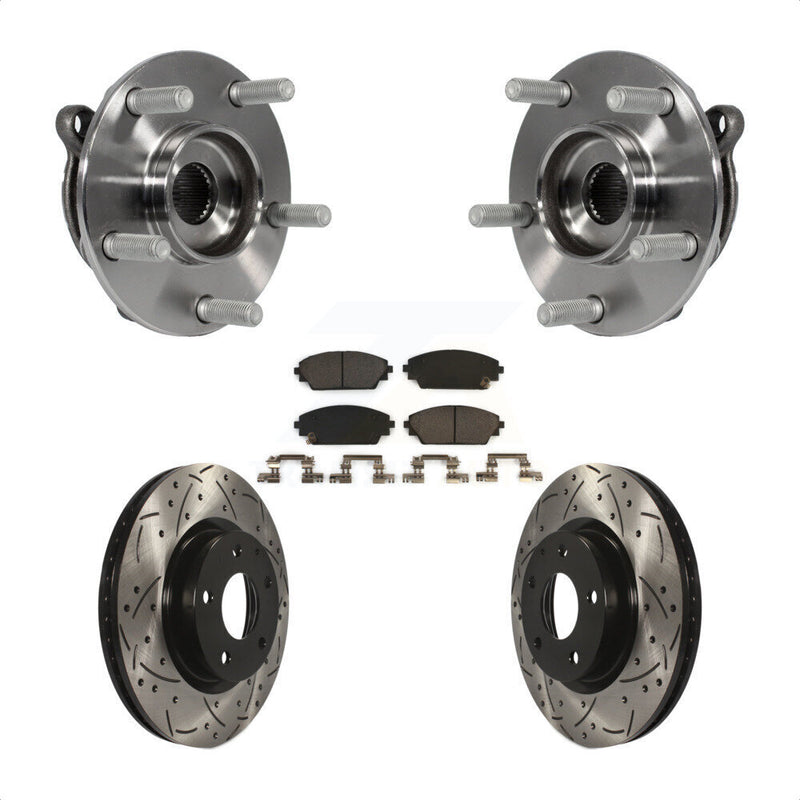 Transit Auto KBB-103371 Wheel Bearing and Hub Assembly for 2014-2021 Mazda CX-3, Mazda 3, Mazda 3 Sport - Front product image
