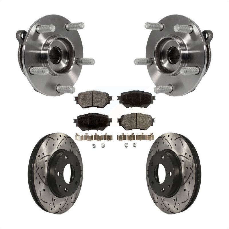Transit Auto KBB-103374 Wheel Bearing and Hub Assembly for 2014-2018 Mazda 3 Sport, Mazda 3 - Front product image