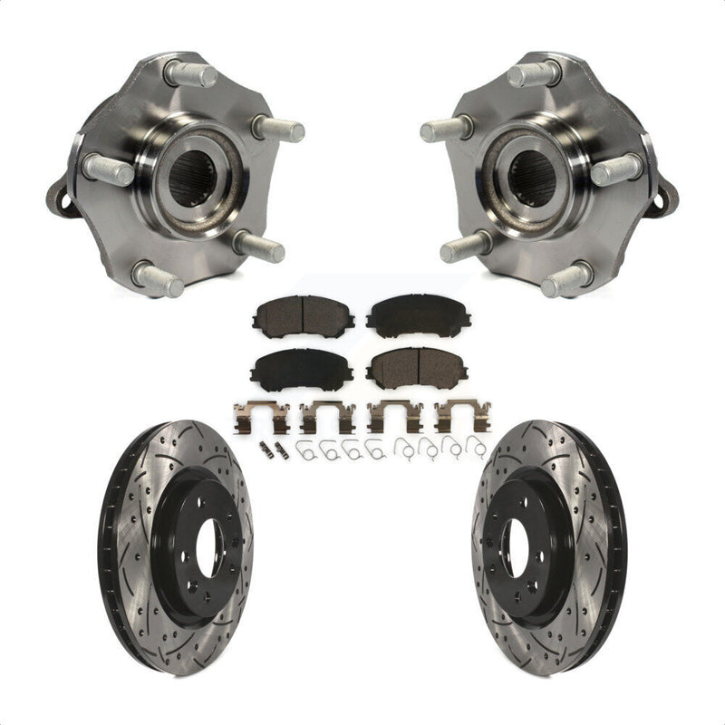 Transit Auto KBB-103375 Wheel Bearing and Hub Assembly for 2014-2022 Nissan Rogue, Nissan Qashqai, Nissan Rogue Sport - Front product image