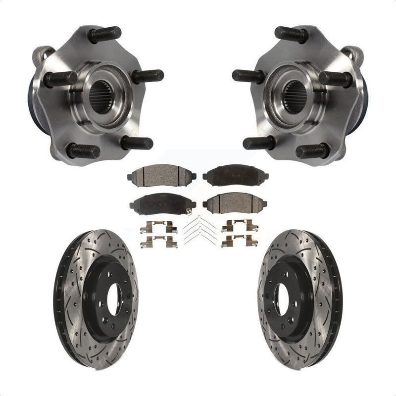 Transit Auto KBB-103379 Wheel Bearing and Hub Assembly for 2015 Nissan LEAF - Front product image