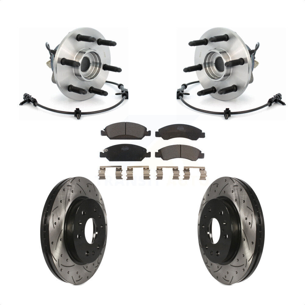 Transit Auto KBB-103384 Wheel Bearing and Hub Assembly for 2005-2014 Chevrolet Express 1500, GMC Savana 1500, Chevrolet Silverado 1500 Classic & more - Front product image