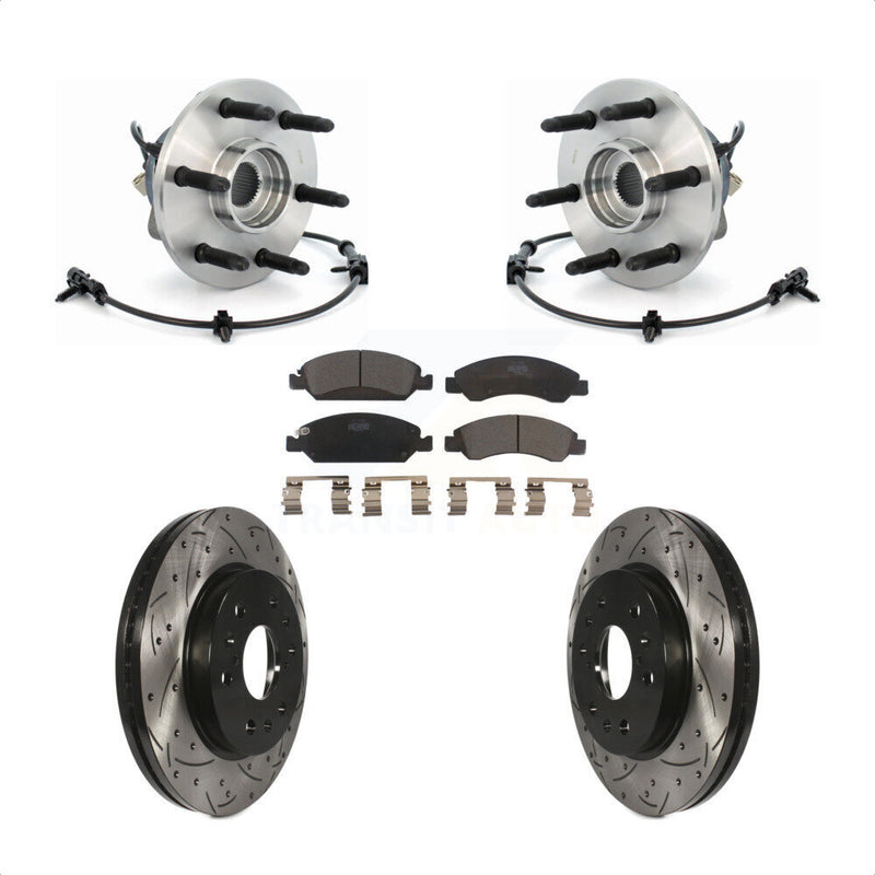 Transit Auto KBB-103384 Wheel Bearing and Hub Assembly for 2005-2014 Chevrolet Express 1500, GMC Savana 1500, Chevrolet Silverado 1500 Classic & more - Front product image