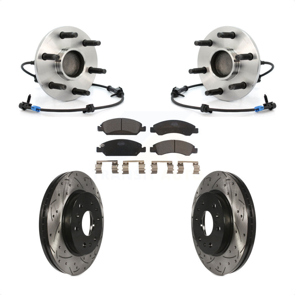 Transit Auto KBB-103385 Wheel Bearing and Hub Assembly for 2005-2014 Chevrolet Express 1500, GMC Savana 1500, Chevrolet Silverado 1500 Classic & more - Front product image