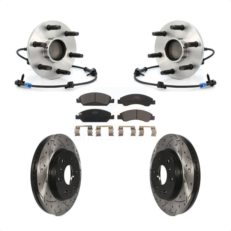 Transit Auto KBB-103385 Wheel Bearing and Hub Assembly for 2005-2014 Chevrolet Express 1500, GMC Savana 1500, Chevrolet Silverado 1500 Classic & more - Front product image