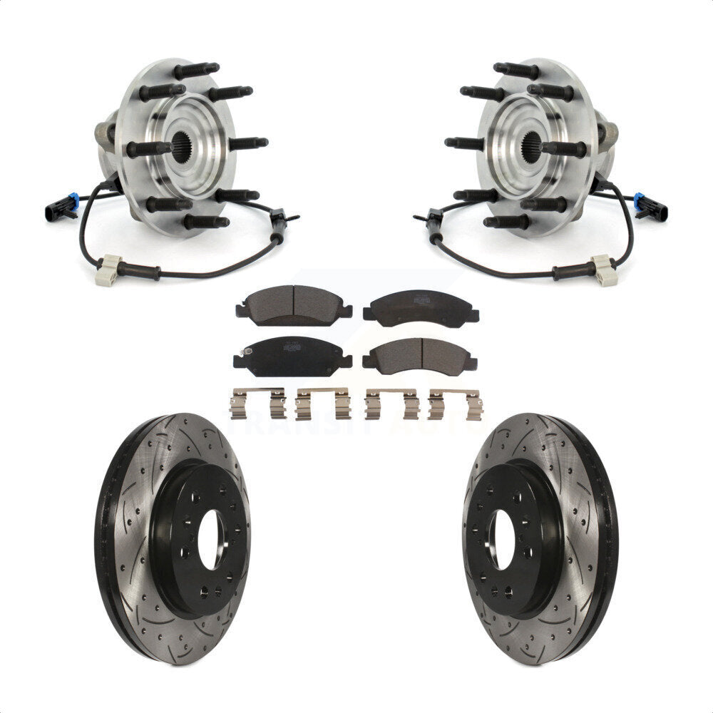 Transit Auto KBB-103387 Wheel Bearing and Hub Assembly for 2005-2007 Chevrolet Silverado 1500 Classic, GMC Sierra 1500 Classic, Chevrolet Silverado 1500 & more - Front product image