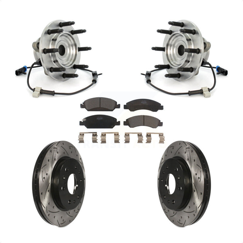 Transit Auto KBB-103387 Wheel Bearing and Hub Assembly for 2005-2007 Chevrolet Silverado 1500 Classic, GMC Sierra 1500 Classic, Chevrolet Silverado 1500 & more - Front product image