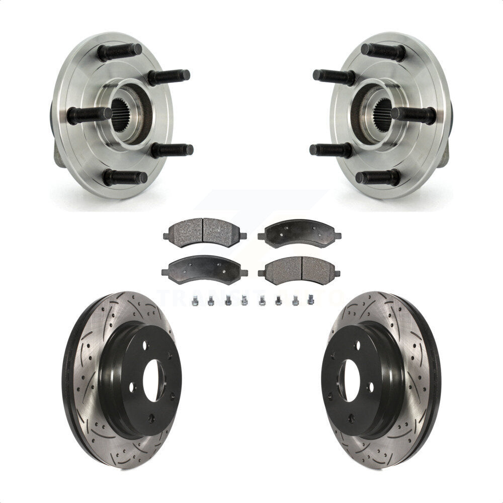 Transit Auto KBB-103389 Wheel Bearing and Hub Assembly for 2006-2008 Dodge Ram 1500 - Front product image