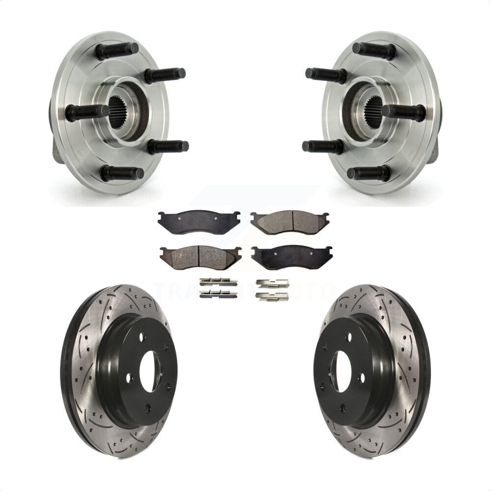 Transit Auto KBB-103390 Wheel Bearing and Hub Assembly for 2002-2005 Dodge Ram 1500 - Front product image