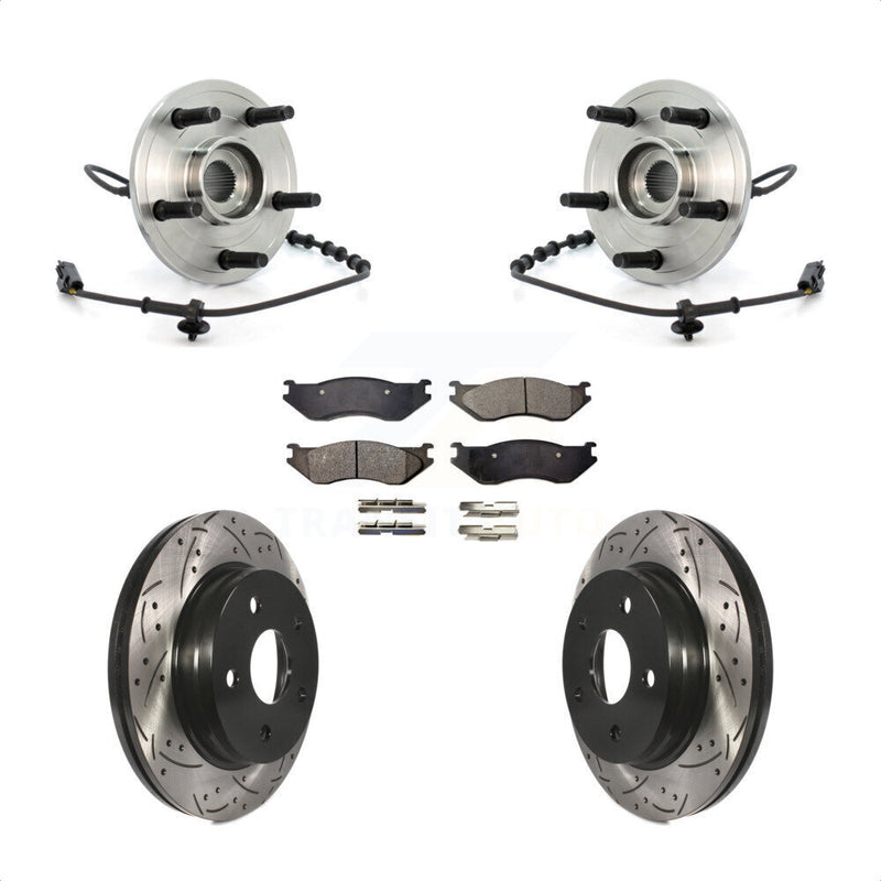 Transit Auto KBB-103391 Wheel Bearing and Hub Assembly for 2002-2005 Dodge Ram 1500 - Front product image
