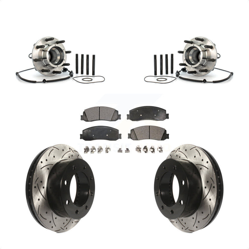 Transit Auto KBB-103393 Wheel Bearing and Hub Assembly for 2008-2010 Ford F-350 Super Duty - Front product image