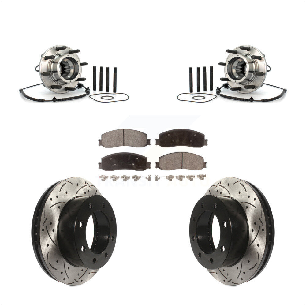 Transit Auto KBB-103394 Wheel Bearing and Hub Assembly for 2010 Ford F-250 Super Duty - Front product image