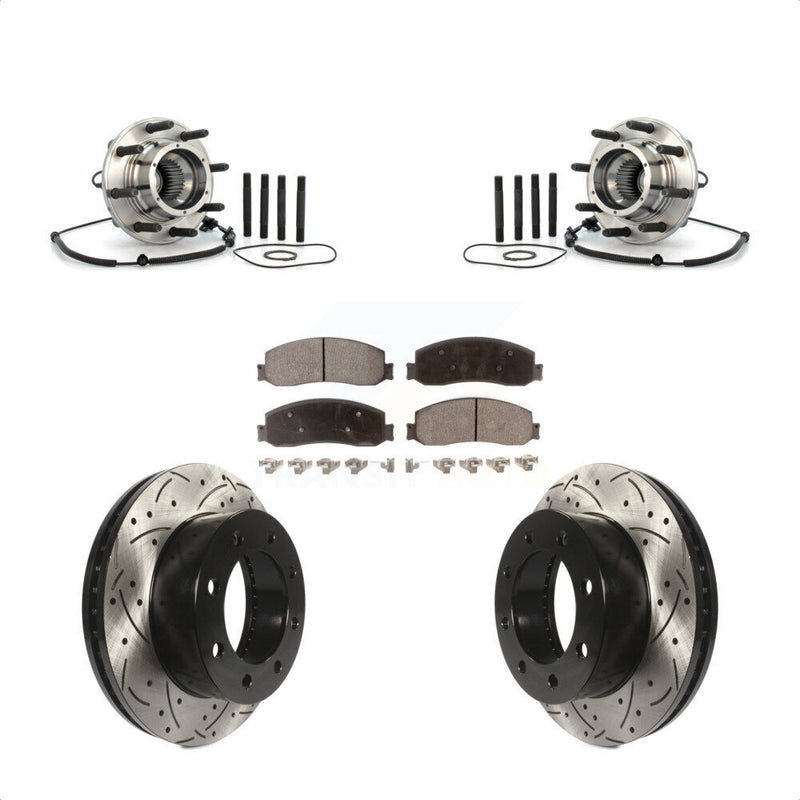 Transit Auto KBB-103394 Wheel Bearing and Hub Assembly for 2010 Ford F-250 Super Duty - Front product image