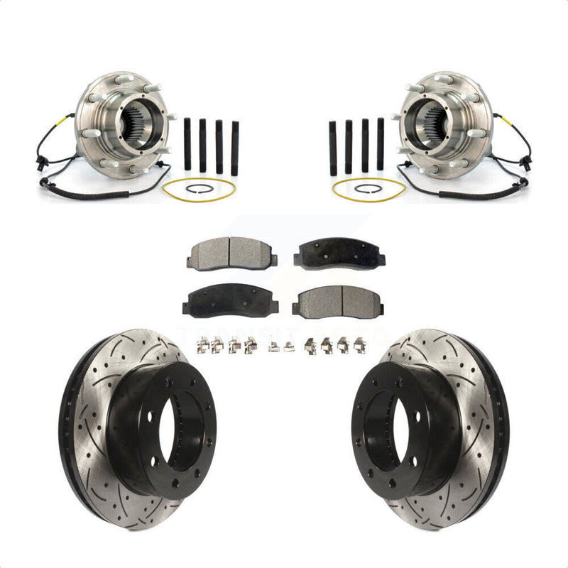 Transit Auto KBB-103396 Wheel Bearing and Hub Assembly for 2005-2009 Ford F-250 Super Duty - Front product image