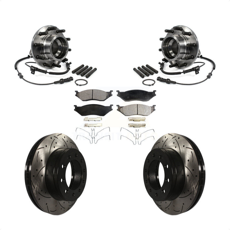 Transit Auto KBB-103397 Wheel Bearing and Hub Assembly for 2005-2010 Ford F-550 Super Duty - Front product image