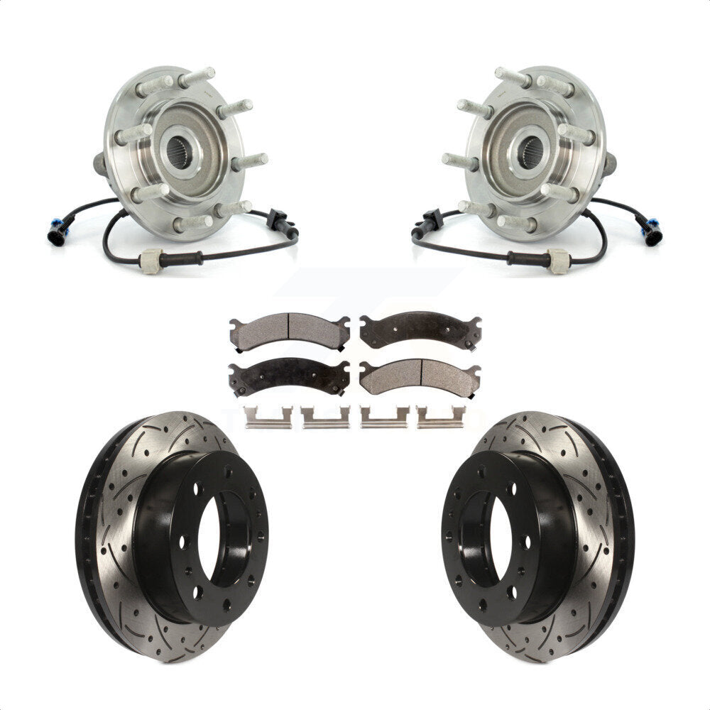 Transit Auto KBB-103399 Wheel Bearing and Hub Assembly for 2004-2007 Chevrolet Silverado 3500 Classic, GMC Sierra 3500 Classic, Chevrolet Silverado 3500 & more - Front product image