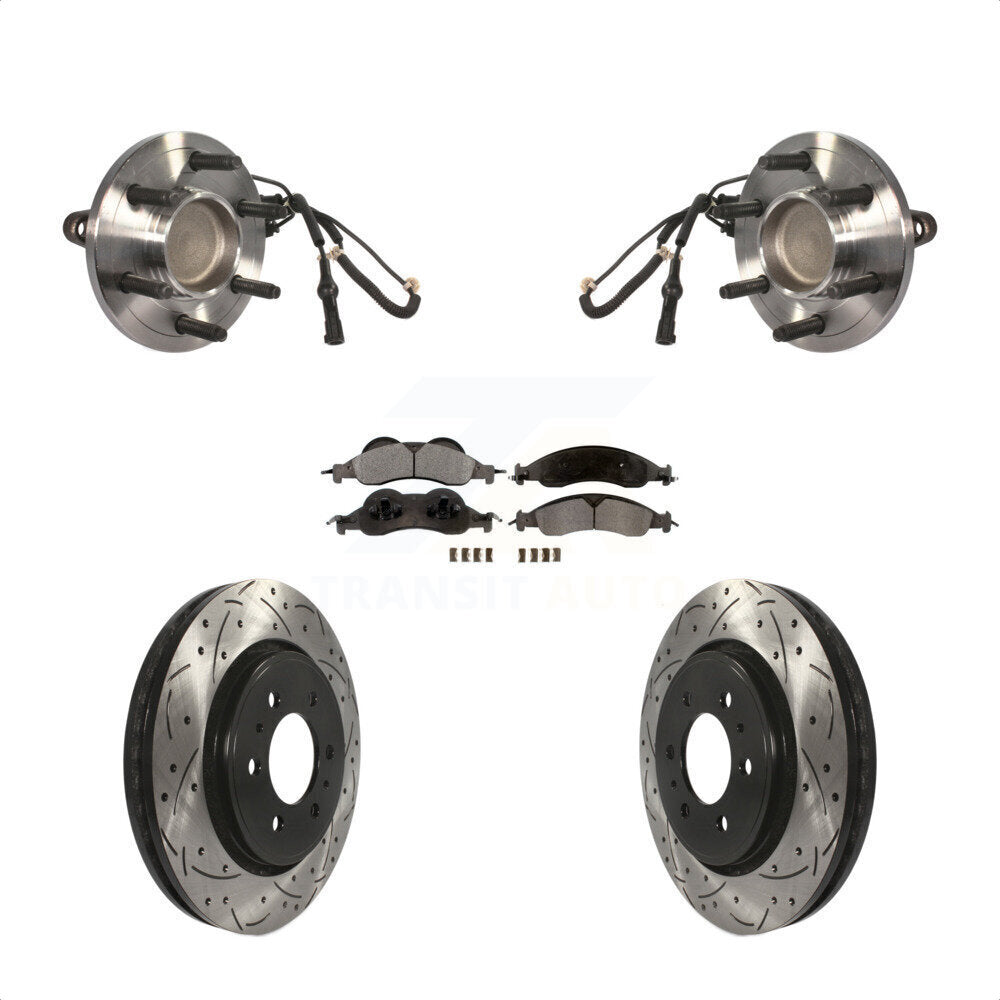 Transit Auto KBB-103400 Wheel Bearing and Hub Assembly for 2007-2009 Ford Expedition, Lincoln Navigator - Front product image