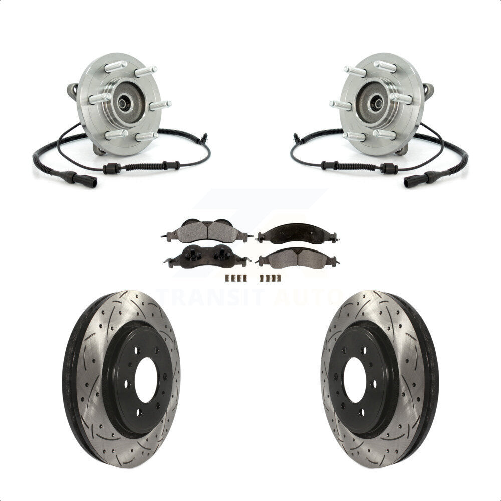 Transit Auto KBB-103402 Wheel Bearing and Hub Assembly for 2007-2009 Lincoln Navigator, Ford Expedition - Front product image