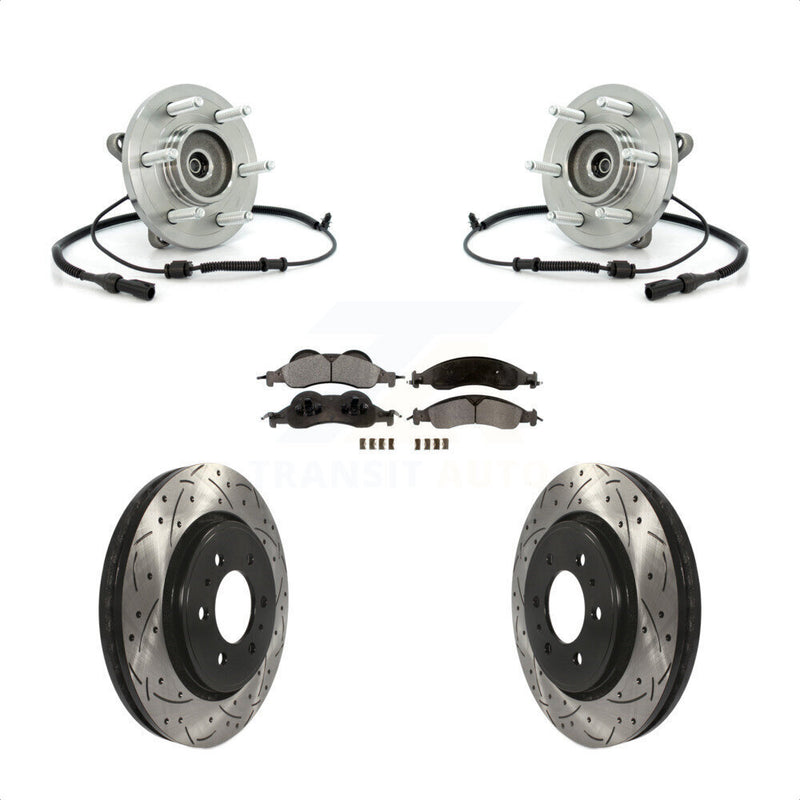 Transit Auto KBB-103402 Wheel Bearing and Hub Assembly for 2007-2009 Lincoln Navigator, Ford Expedition - Front product image