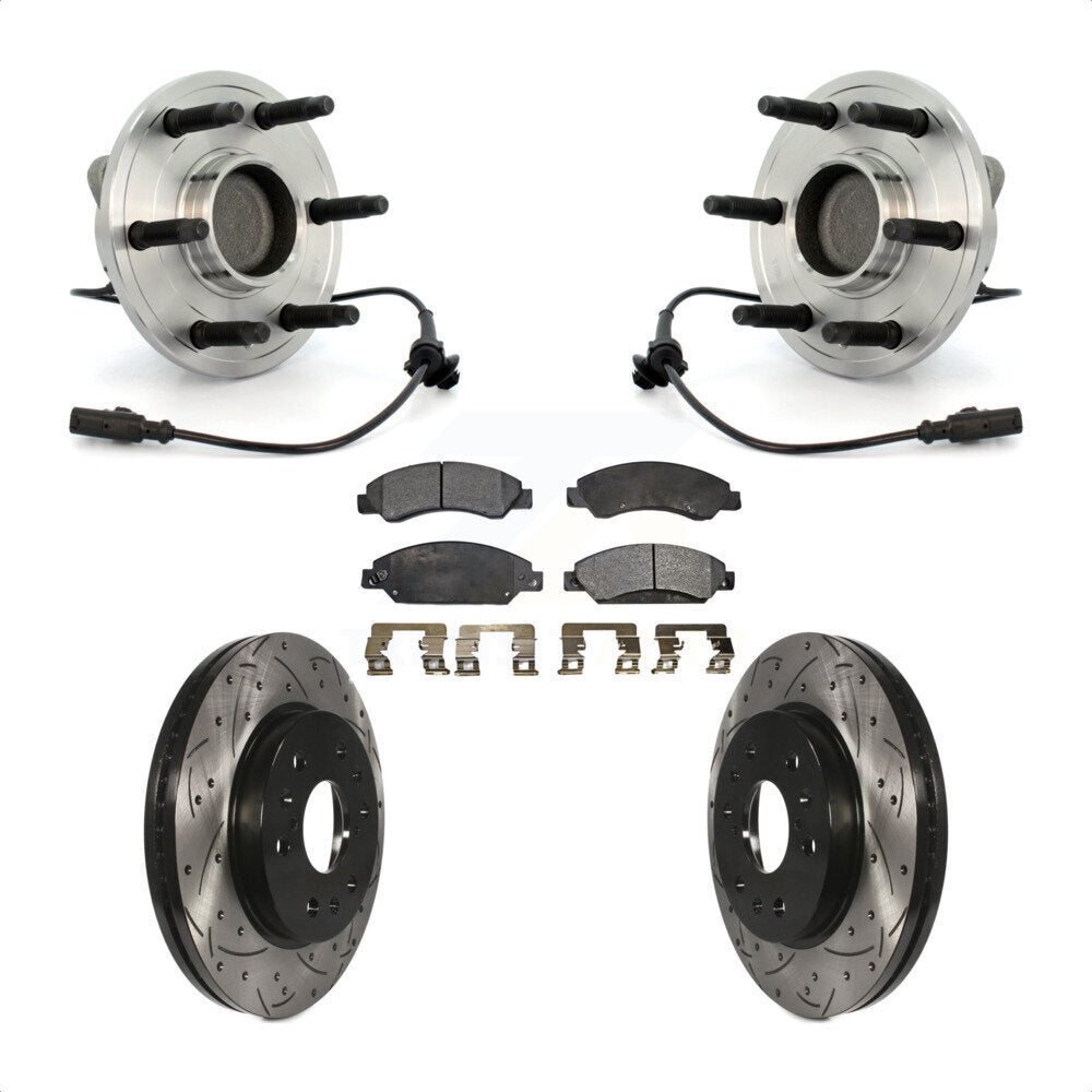 Transit Auto KBB-103407 Wheel Bearing and Hub Assembly for 2007 Cadillac Escalade, Chevrolet Avalanche, Chevrolet Suburban 1500 & more - Front product image