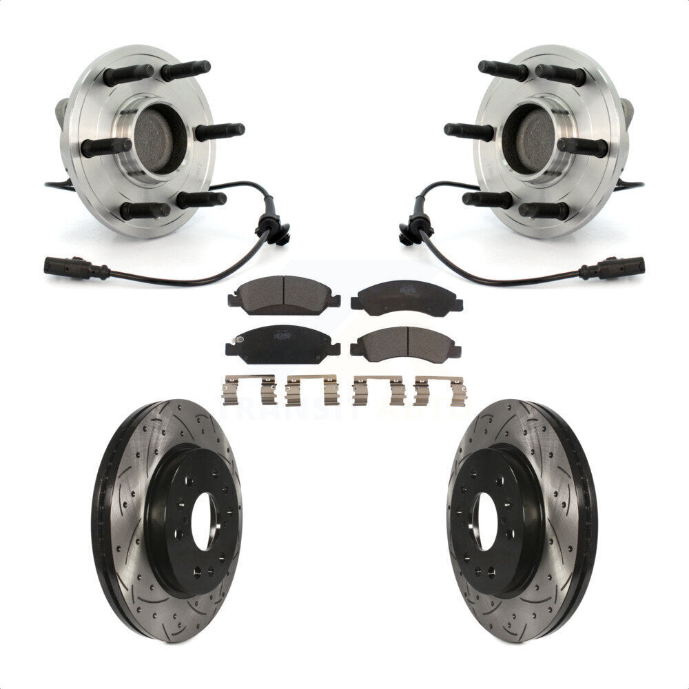 Transit Auto KBB-103408 Wheel Bearing and Hub Assembly for 2007-2014 Chevrolet Tahoe, Cadillac Escalade, Cadillac Escalade ESV & more - Front product image