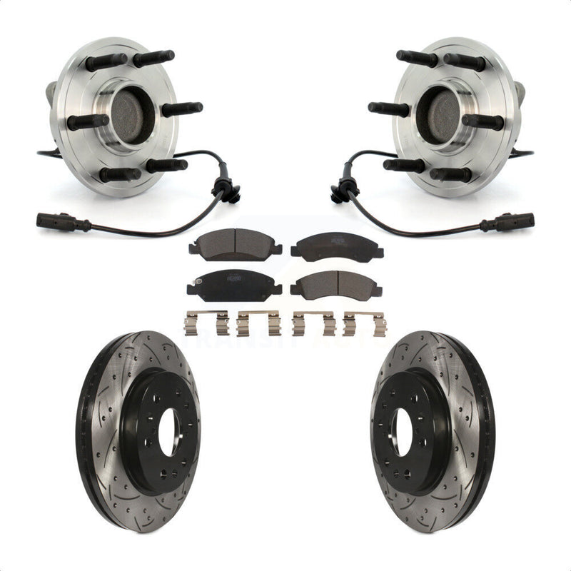 Transit Auto KBB-103408 Wheel Bearing and Hub Assembly for 2007-2014 Chevrolet Tahoe, Cadillac Escalade, Cadillac Escalade ESV & more - Front product image