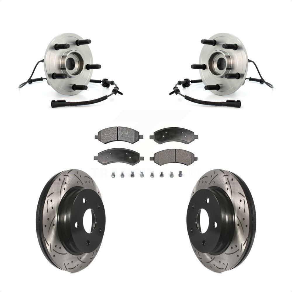 Transit Auto KBB-103412 Wheel Bearing and Hub Assembly for 2006-2009 Dodge Ram 1500 - Front product image