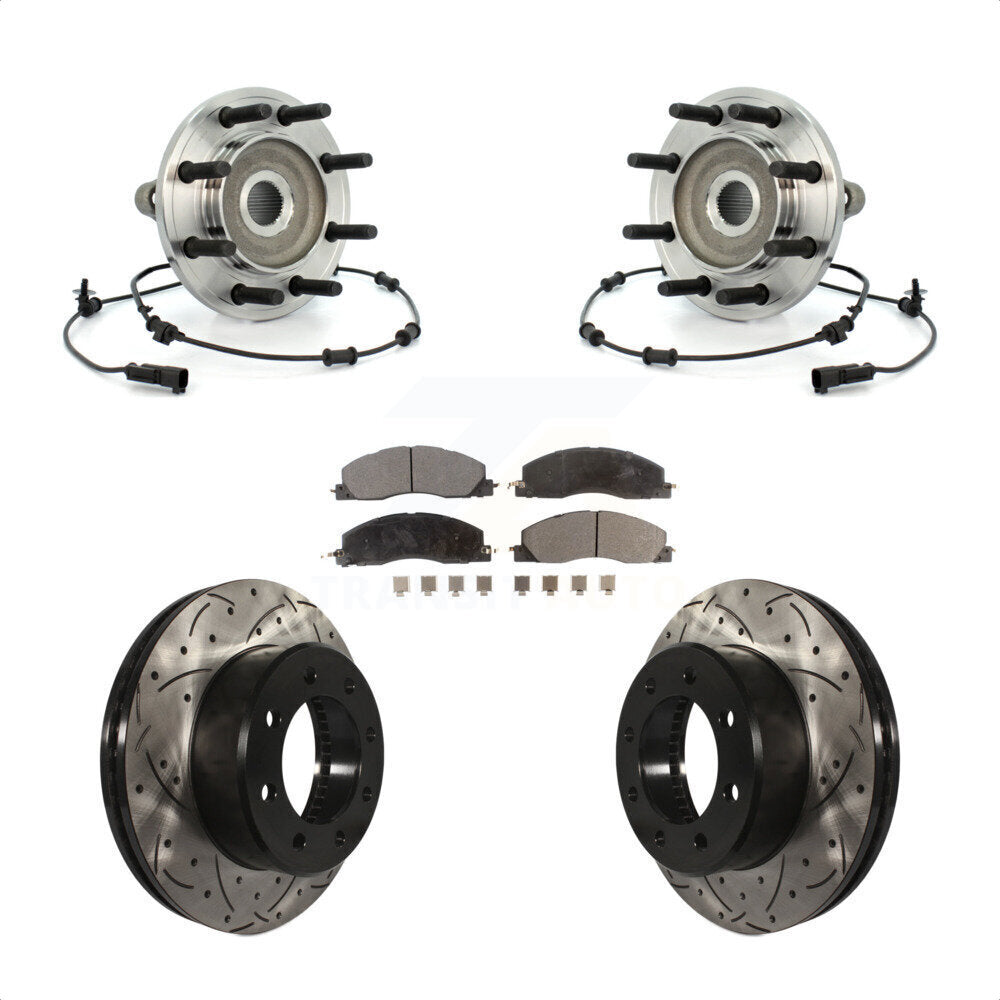 Transit Auto KBB-103417 Wheel Bearing and Hub Assembly for 2009-2011 Ram 2500, Ram 3500, Dodge Ram 2500 & more - Front product image