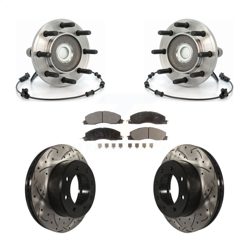 Transit Auto KBB-103418 Wheel Bearing and Hub Assembly for 2009-2011 Ram 2500, Ram 3500, Dodge Ram 2500 & more - Front product image