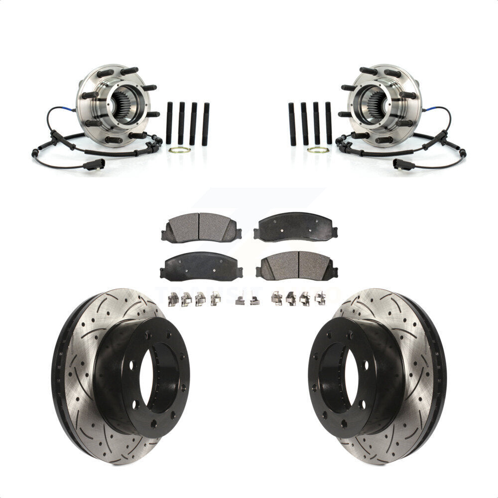 Transit Auto KBB-103420 Wheel Bearing and Hub Assembly for 2011 Ford F-250 Super Duty, Ford F-350 Super Duty - Front product image