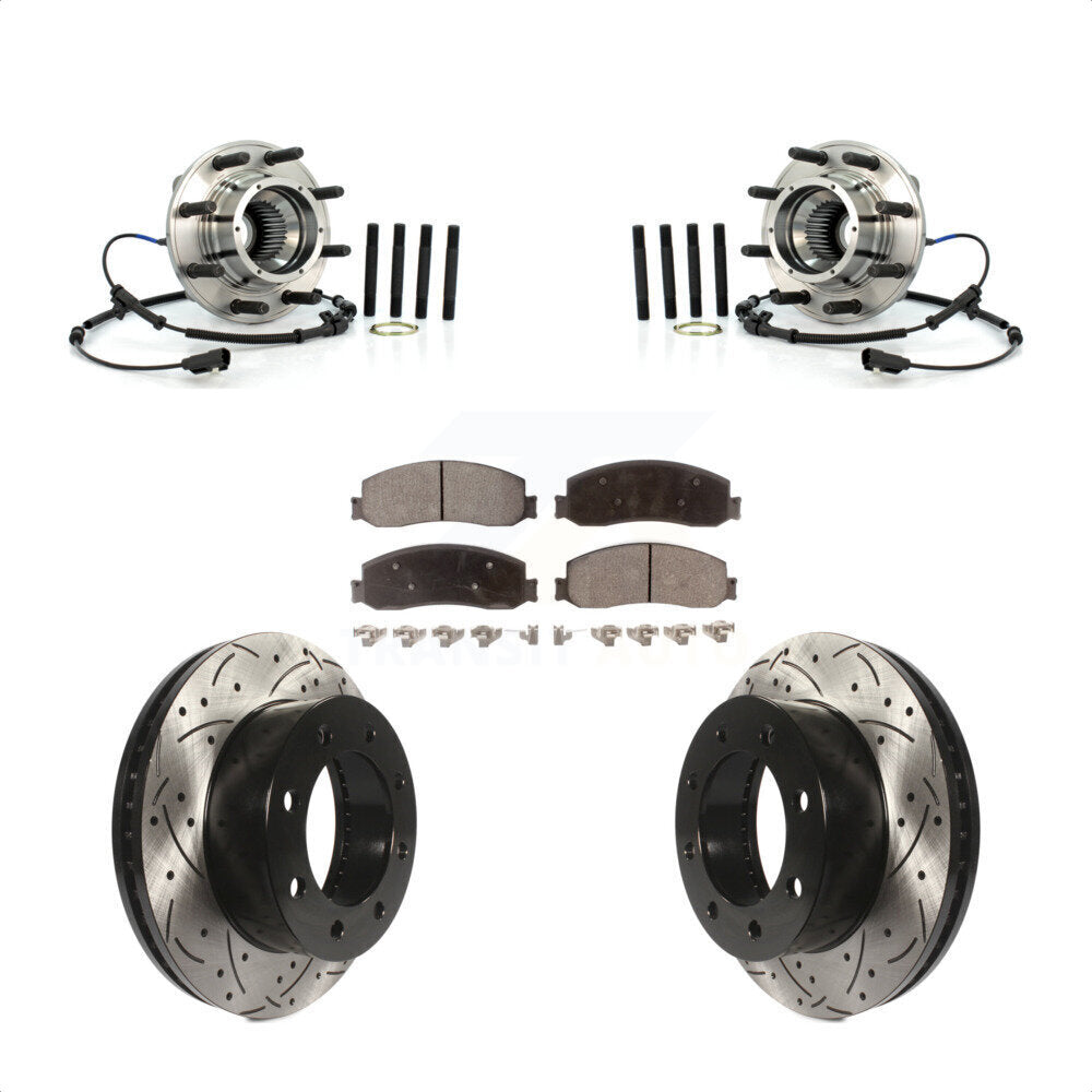 Transit Auto KBB-103421 Wheel Bearing and Hub Assembly for 2012 Ford F-250 Super Duty, Ford F-350 Super Duty - Front product image