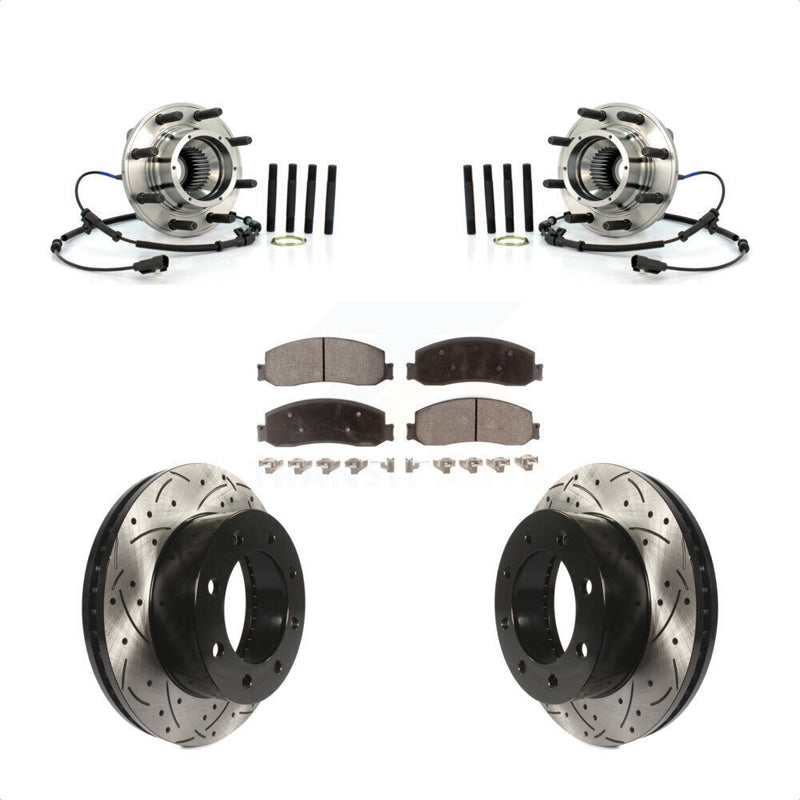 Transit Auto KBB-103421 Wheel Bearing and Hub Assembly for 2012 Ford F-250 Super Duty, Ford F-350 Super Duty - Front product image