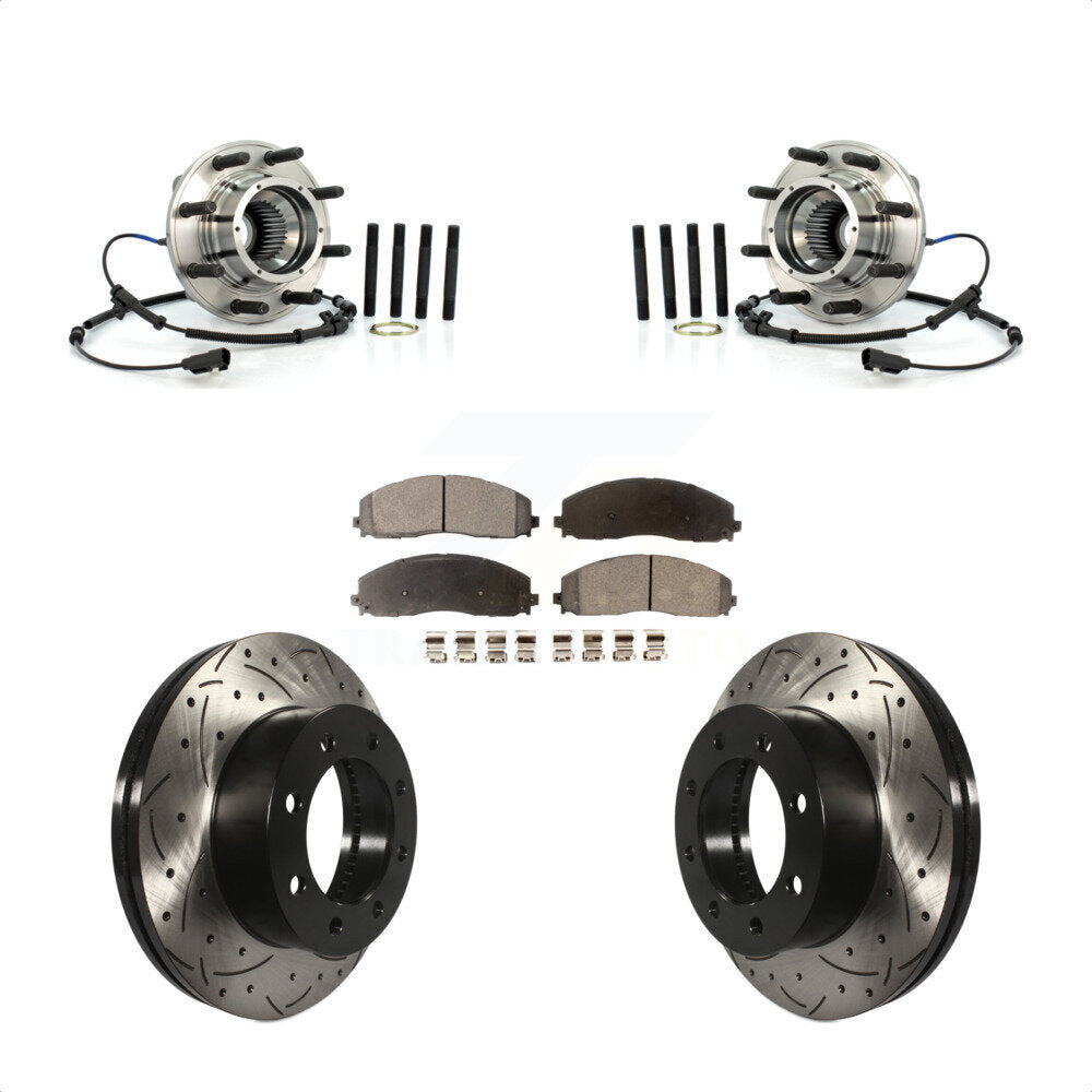 Transit Auto KBB-103423 Wheel Bearing and Hub Assembly for 2013-2016 Ford F-250 Super Duty, Ford F-350 Super Duty - Front product image